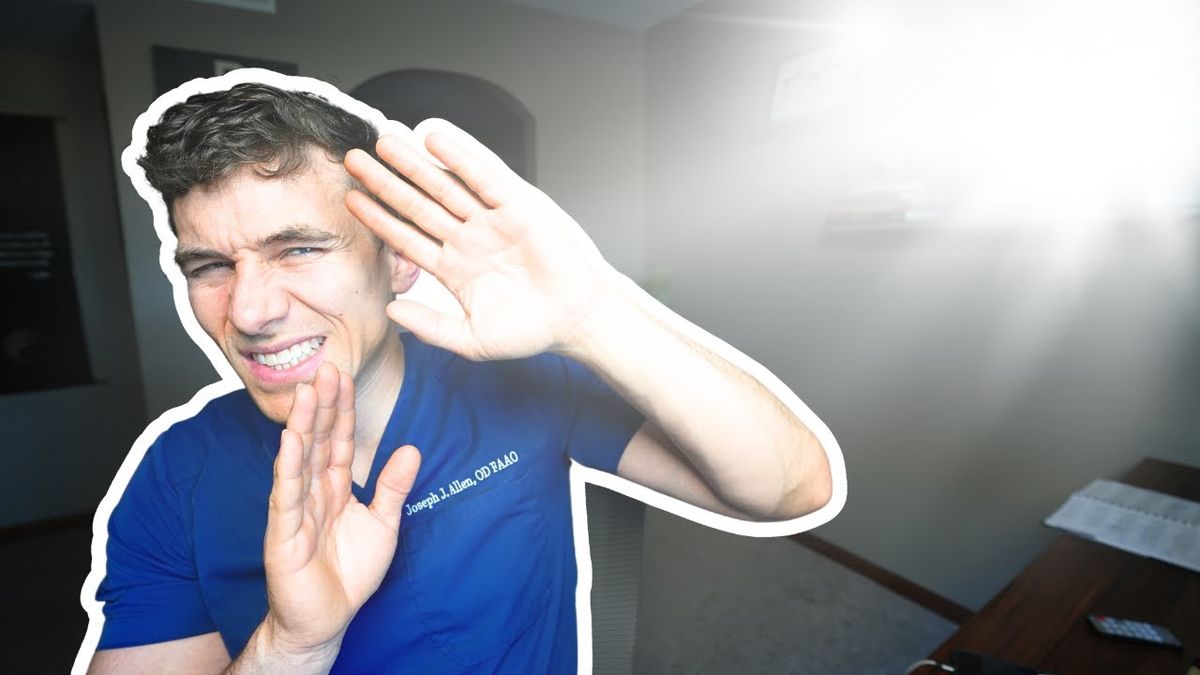 Light sensitivity